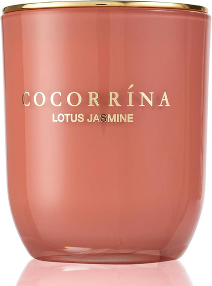 Duftkerze im Glas Lotus Jasmin 180g - Natürliche Soja-Kerze