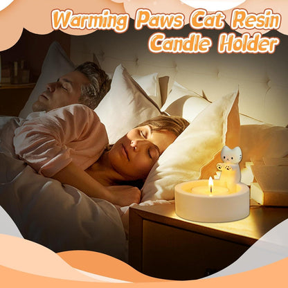 Katzen Kerzenhalter Teelichthalter Deko Katze Geschenke Wohnzimmer Schlafzimmer