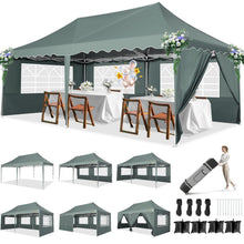 Faltpavillon 3x6 mit Seitenwänden – Wasserdicht & Stabil