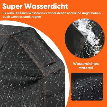 Grillabdeckung 600D Oxford-Stoff, Gasgrill Schutzhülle