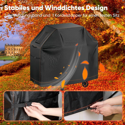 Grillabdeckung 600D Oxford-Stoff, Gasgrill Schutzhülle