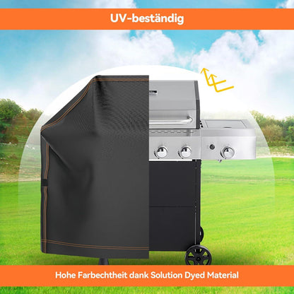 Grillabdeckung 600D Oxford Stoff Gasgrill Schutzhülle 165x61x115cm
