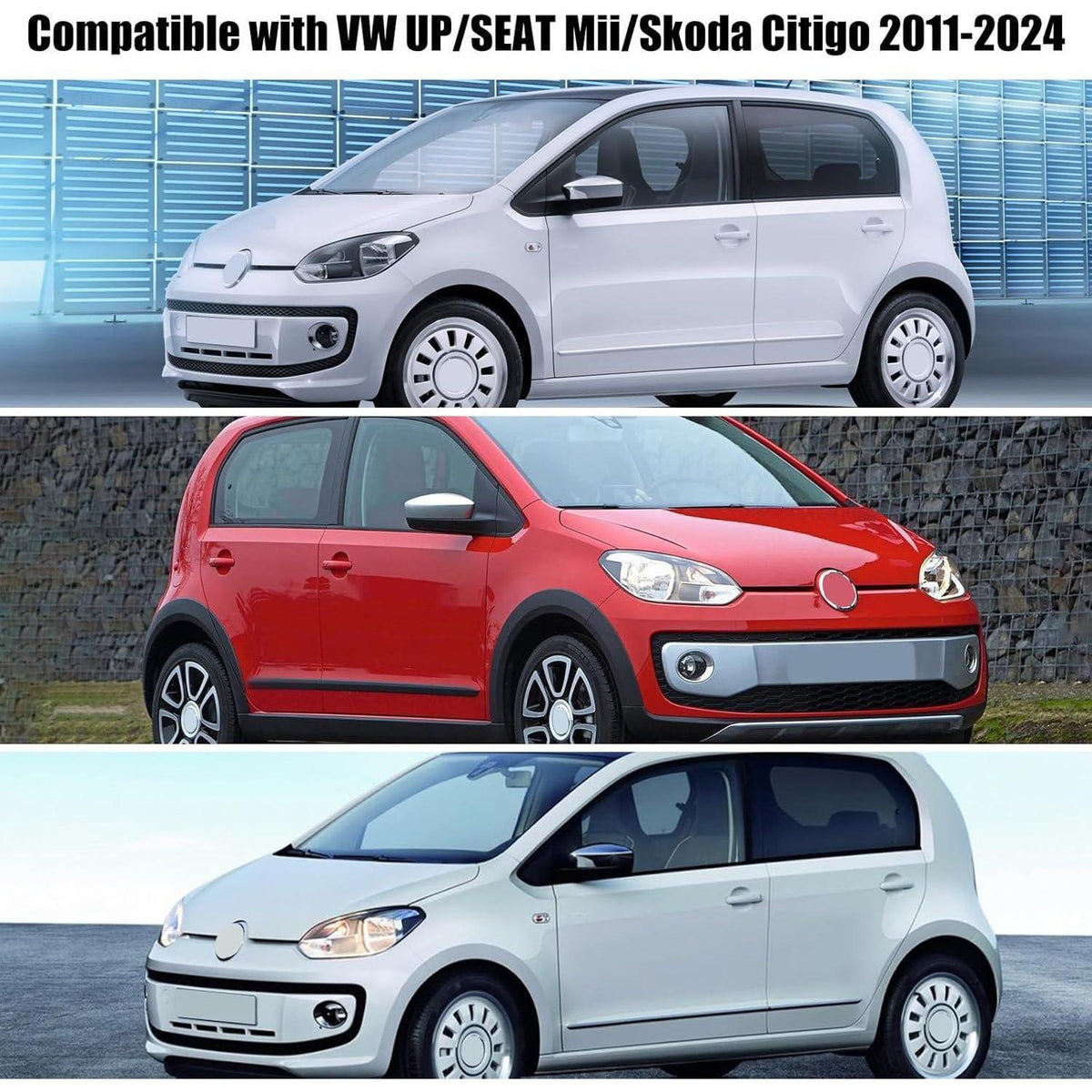 Wasserdichte Autoabdeckung für VW UP/SEAT Mii/Skoda Citigo 2011-2024