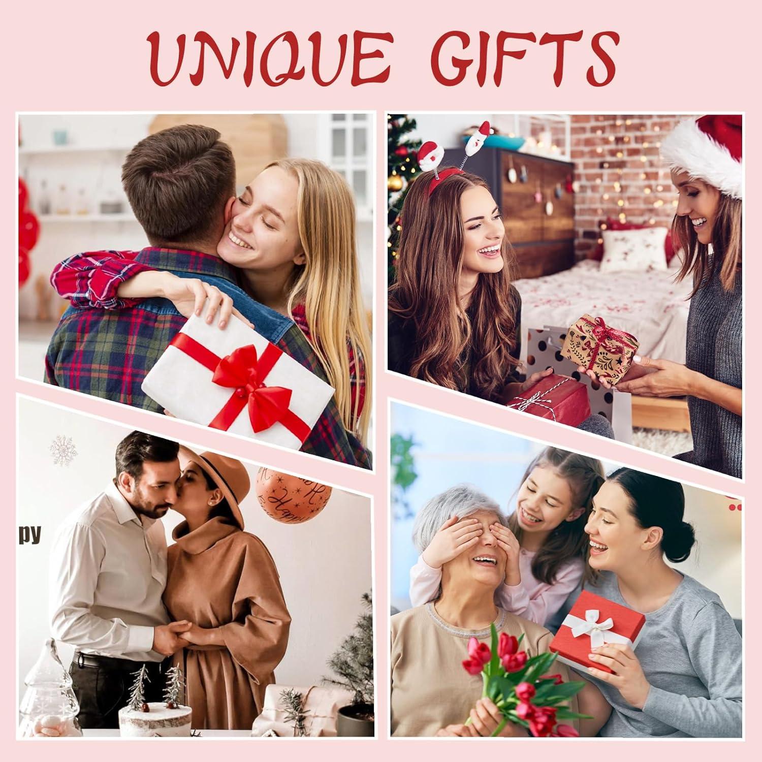 Ewige Rosen Geschenkbox mit Halskette, Ohrringen aus Sterlingsilber