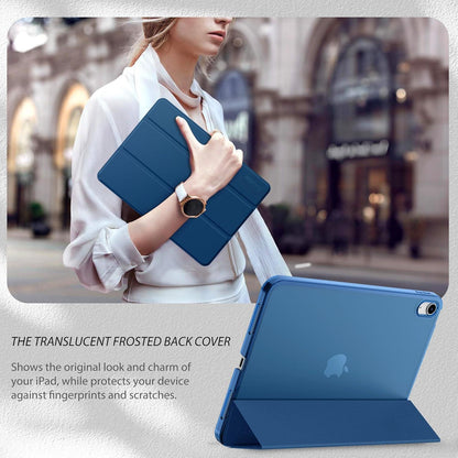 Leichte Tablet Schutzhülle iPad 10 Generation 10.9 Zoll Meerblau