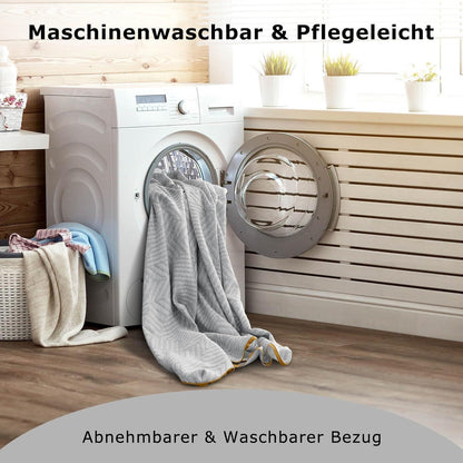 Topper 180x200cm Gelschaum atmungsaktiv waschbar H3 H4 7,5cm