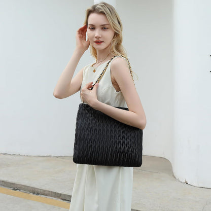 Miss Lulu Modische Damen PU-Leder Handtasche mit