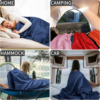 Leichter Schlafsack Kleines Packmaß Sommer für Camping Wandern