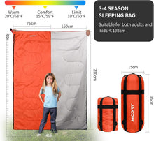 JAICOM Schlafsack - Ultraleichter Deckenschlafsack für