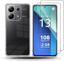 Schutzhülle mit 2x Schutzfolie für Xiaomi Redmi Note 13 4G