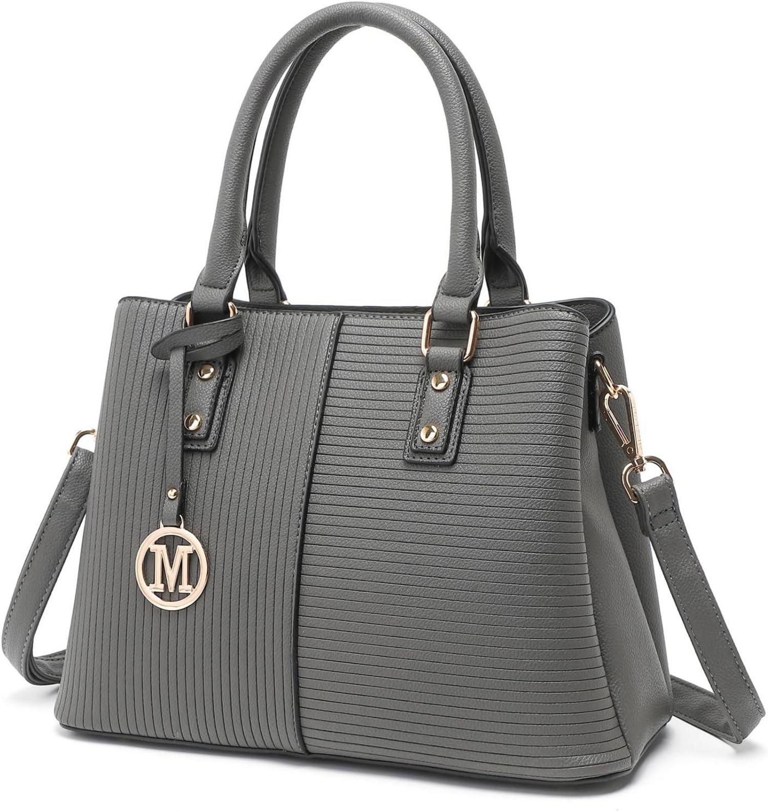 Elegante Miss Lulu Henkeltasche aus PU Leder, Vintage Weiches