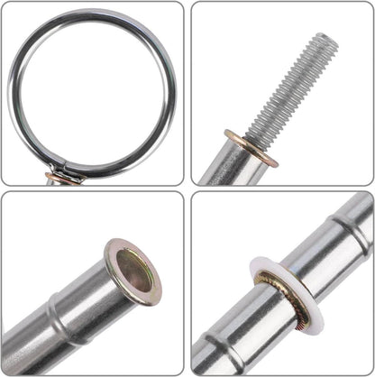 Etageren Stangen Set 2 Stück Silber für Torte Cupcakes Muffin 3 Stufigeände