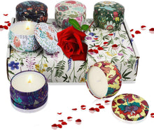 Duftkerzen Set 6 Stück Aromatherapie Kerzen Natürliches Duft 2.5 OZ