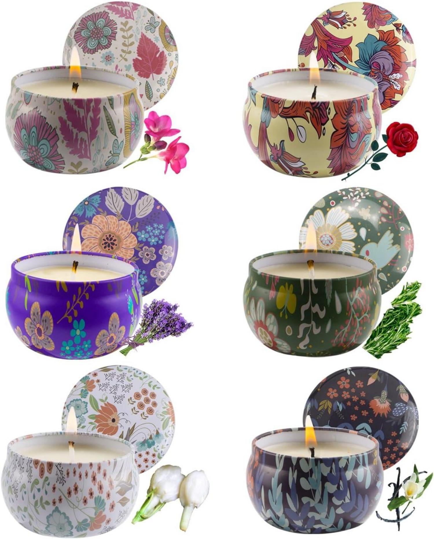 Duftkerzen Geschenkset Aromatherapie Kerzen für Frauen - 6