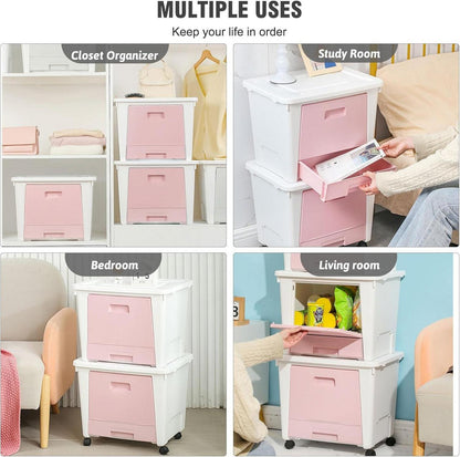 Aufbewahrungsbox 3er Set Größer Spielzeug Organizer Kunststoffbox