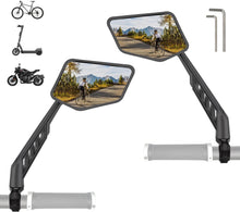 Fahrradspiegel Rückspiegel HD Edelstahl 360° Verstellbarer