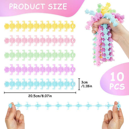 Ainiv Caterpillar Stretchy String Spielzeug - 10er Pack