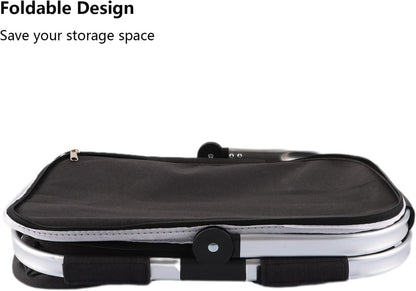 Einkaufskorb faltbar mit Deckel, isolierte Thermotasche 22L