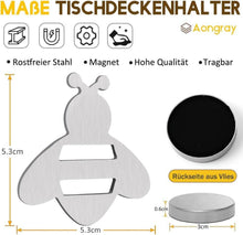 Bienen-Motive Tischdeckenbeschwerer mit Magnet, 8