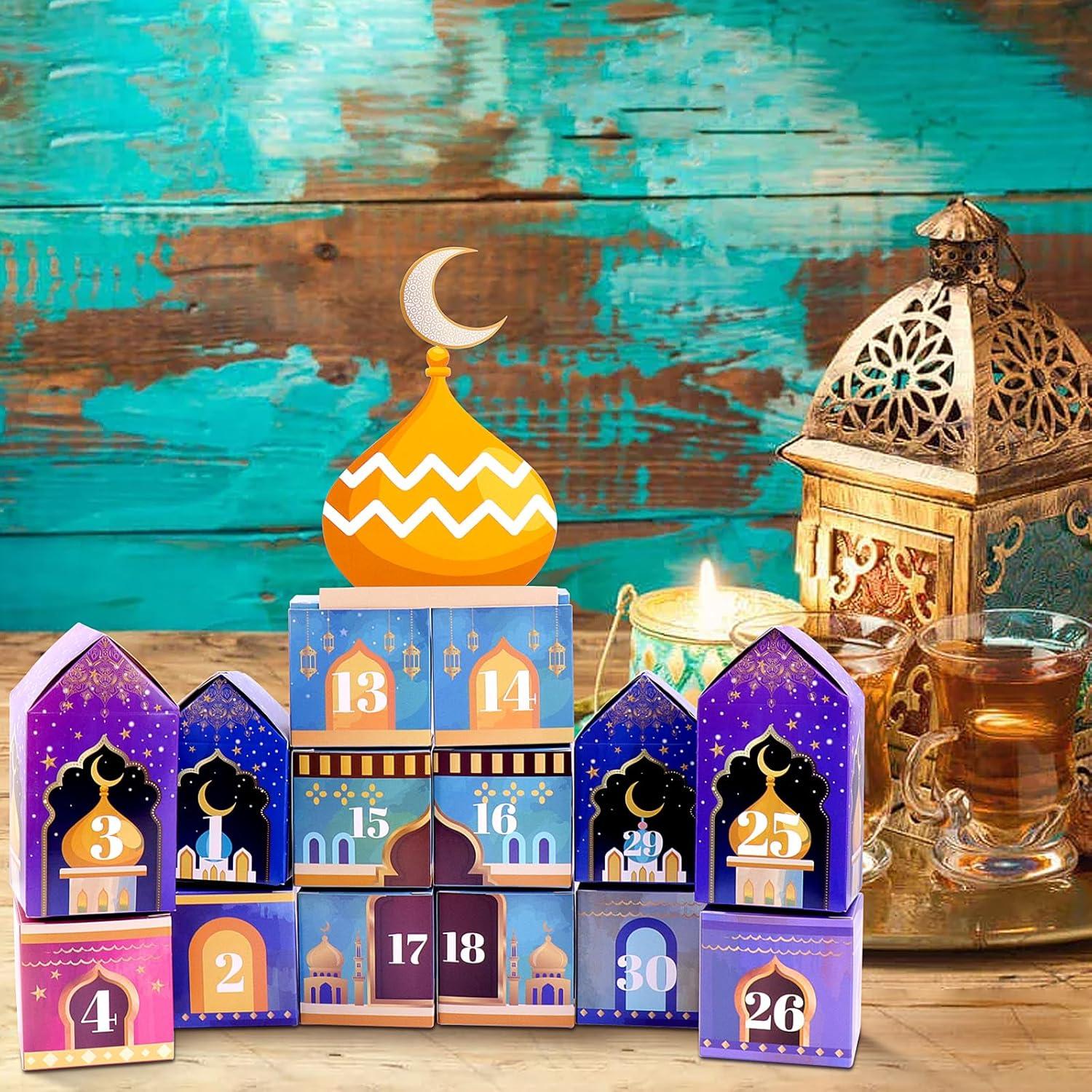 Ramadan Kalender zum Basteln und Dekoration, Wiederverwendbar