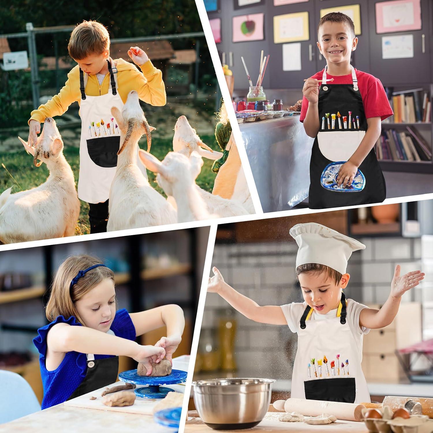 2er-Set Deepton Malschürze Kinder 60x45cm