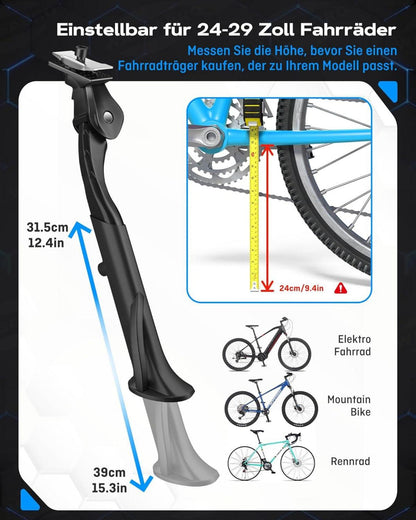Fahrradständer verstellbar 24-29 Zoll Aluminiumlegierung