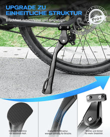 Fahrradständer Seitenständer 24-29 Zoll Höhenverstellbar 4