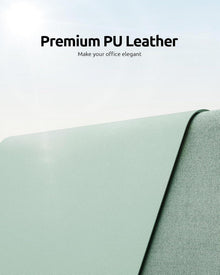 YSAGi Schreibtischunterlage 80x40cm Premium Leder Mauspad