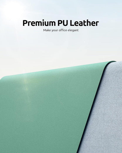 Premium Schreibtischunterlage 90x43cm Leder Mauspad XXL