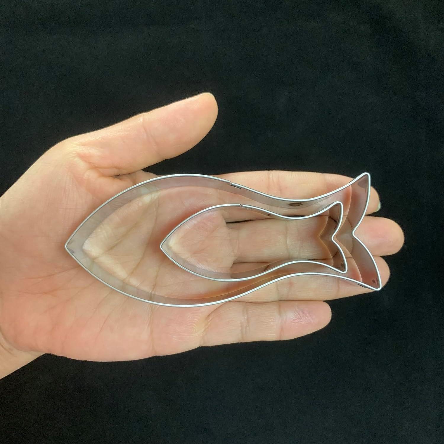Kommunion Ausstecher Set 10-teilig Taube Fisch Engel Kreuz Kelch Christen