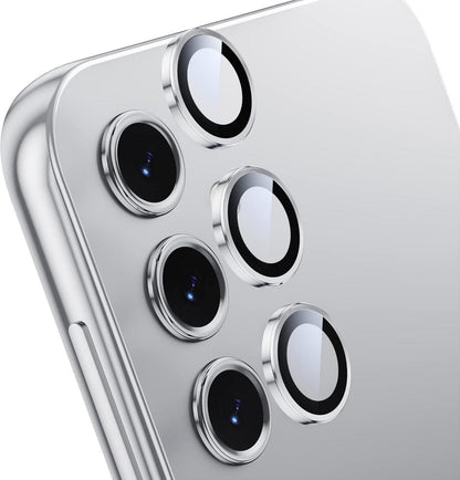 WSKEN Samsung Galaxy A55 Kamera Schutzfolie Metallring Panzerglasfolie