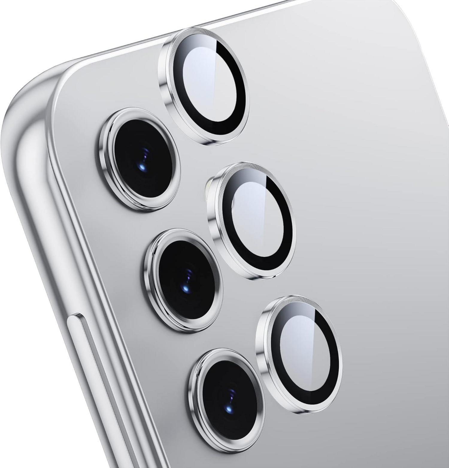 Kameraschutz für Samsung Galaxy A15 - 9H Metallring Panzerglasfolie