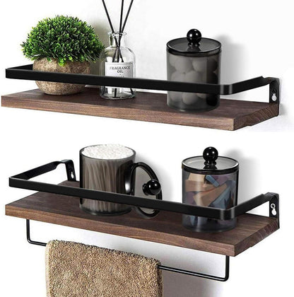 ALINK Kosmetik Organizer, 3 Stk Wattestäbchen Halter Schwarz für Badezimmer