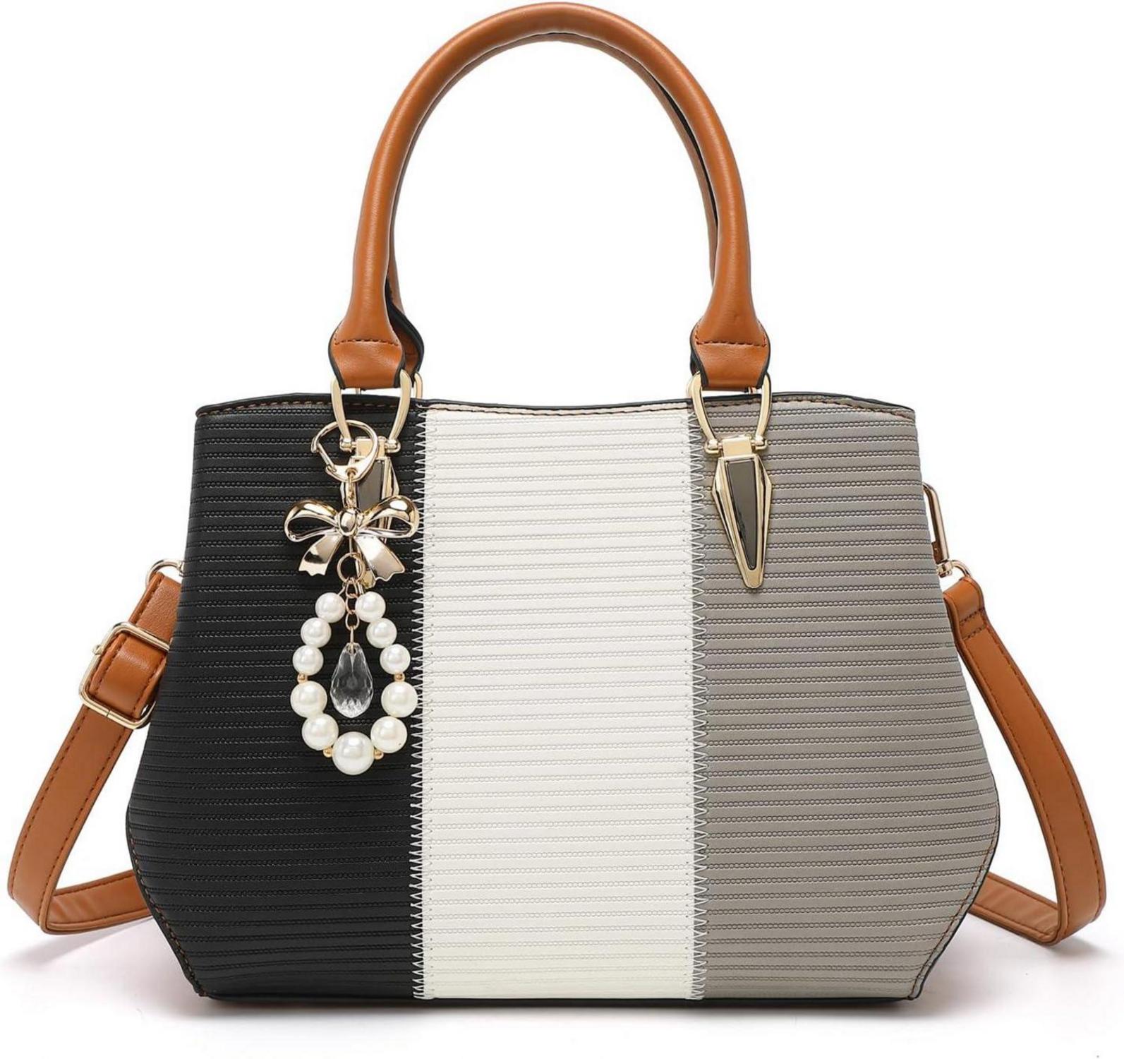Damen Handtasche Multicolor Elegant Henkeltasche Stadt Tasche