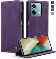 Xiaomi Redmi Note 13 5G Handyhülle Premium Leder Klapphülle