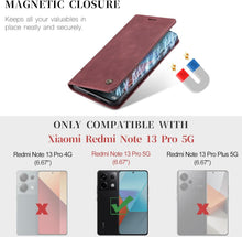 Handyhülle Xiaomi Redmi Note 13 Pro 5G Leder Flip Case