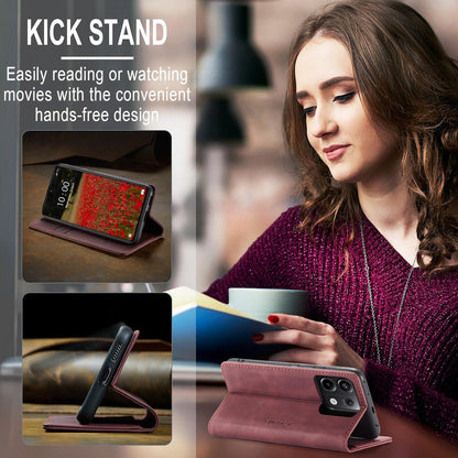 KZB Handyhülle Xiaomi Redmi Note 13 Pro 5G Premium Leder Tasche