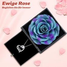 Ewige Rose mit Mom Halskette - Beste Geschenk für Mama