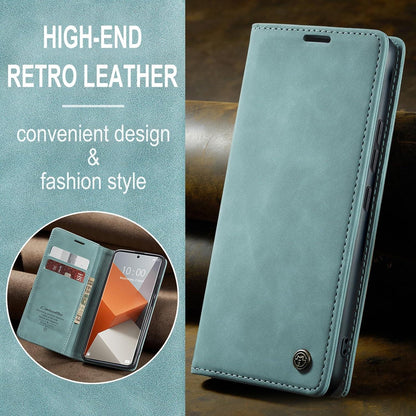Handyhülle Xiaomi Redmi Note 13 Pro Plus 5G Premium Leder Tasche Magnet