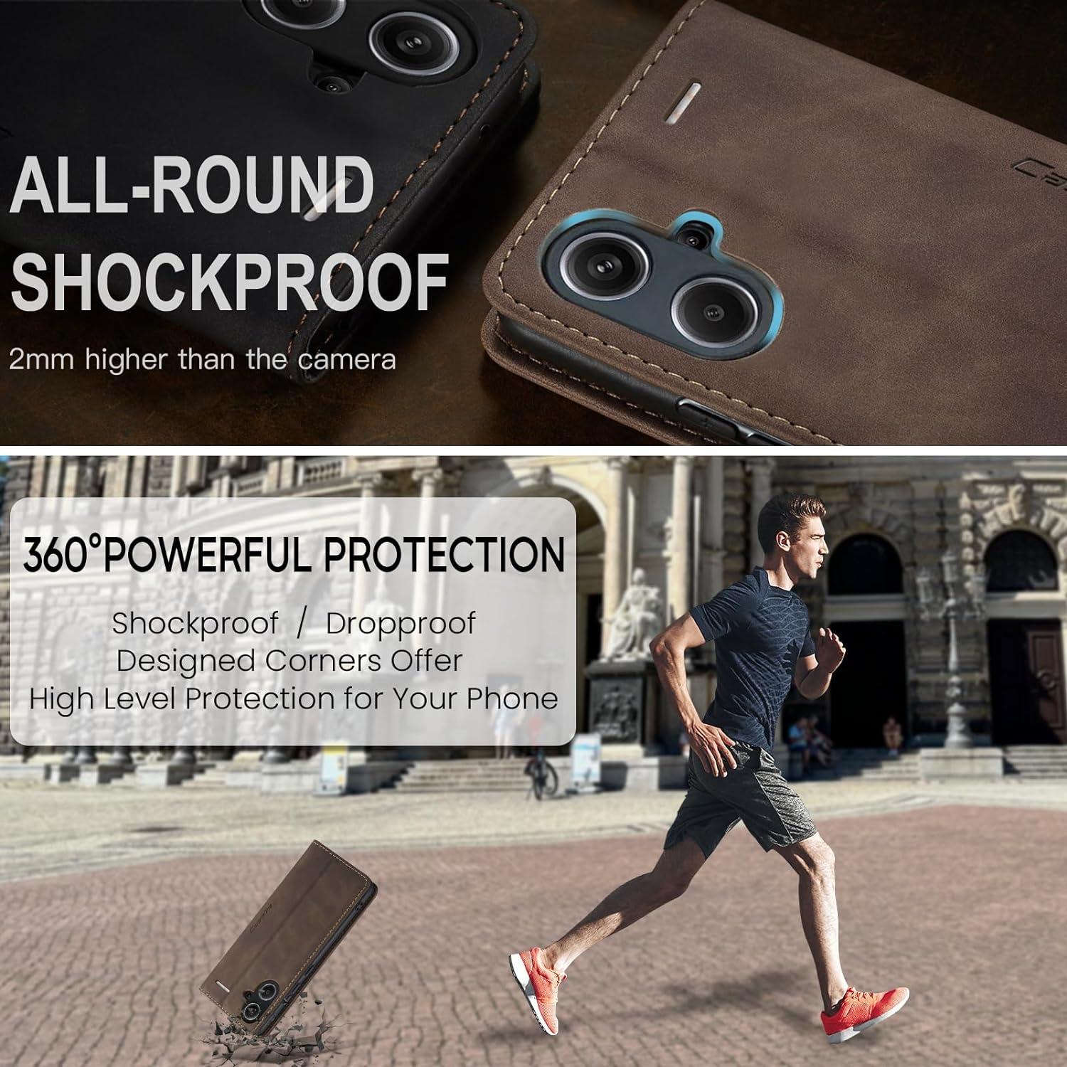 Handyhülle Xiaomi Redmi Note 13 Pro Plus 5G Leder Magnet Standfunktion