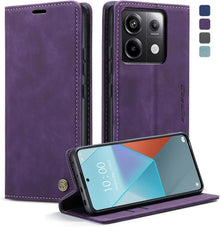 Handyhülle Xiaomi Redmi Note 13 Pro 5G Leder Flip Case Magnet