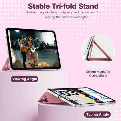 TiMOVO iPad 10.9 Zoll 2022 Hülle Schlank Smart Case Cover Wassermelone Rot