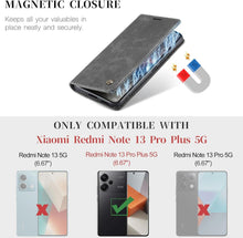 Handyhülle Xiaomi Redmi Note 13 Pro Plus 5G Leder Flip Stand