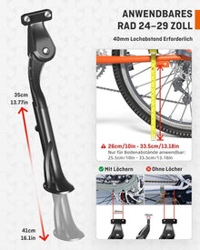 HENMI Fahrradständer 24-29 Zoll E-Bike MTB Stabil