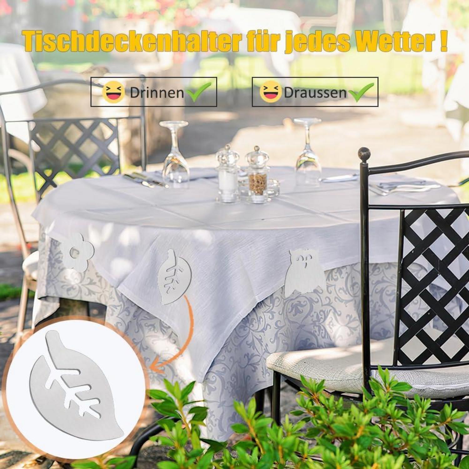 Tischdeckenbeschwerer Magnetisch Edelstahl Tischdeckenklammern