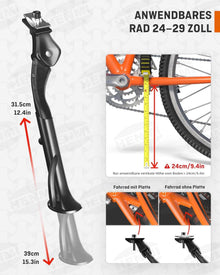 Fahrradständer 24-29 Zoll Höhenverstellbar