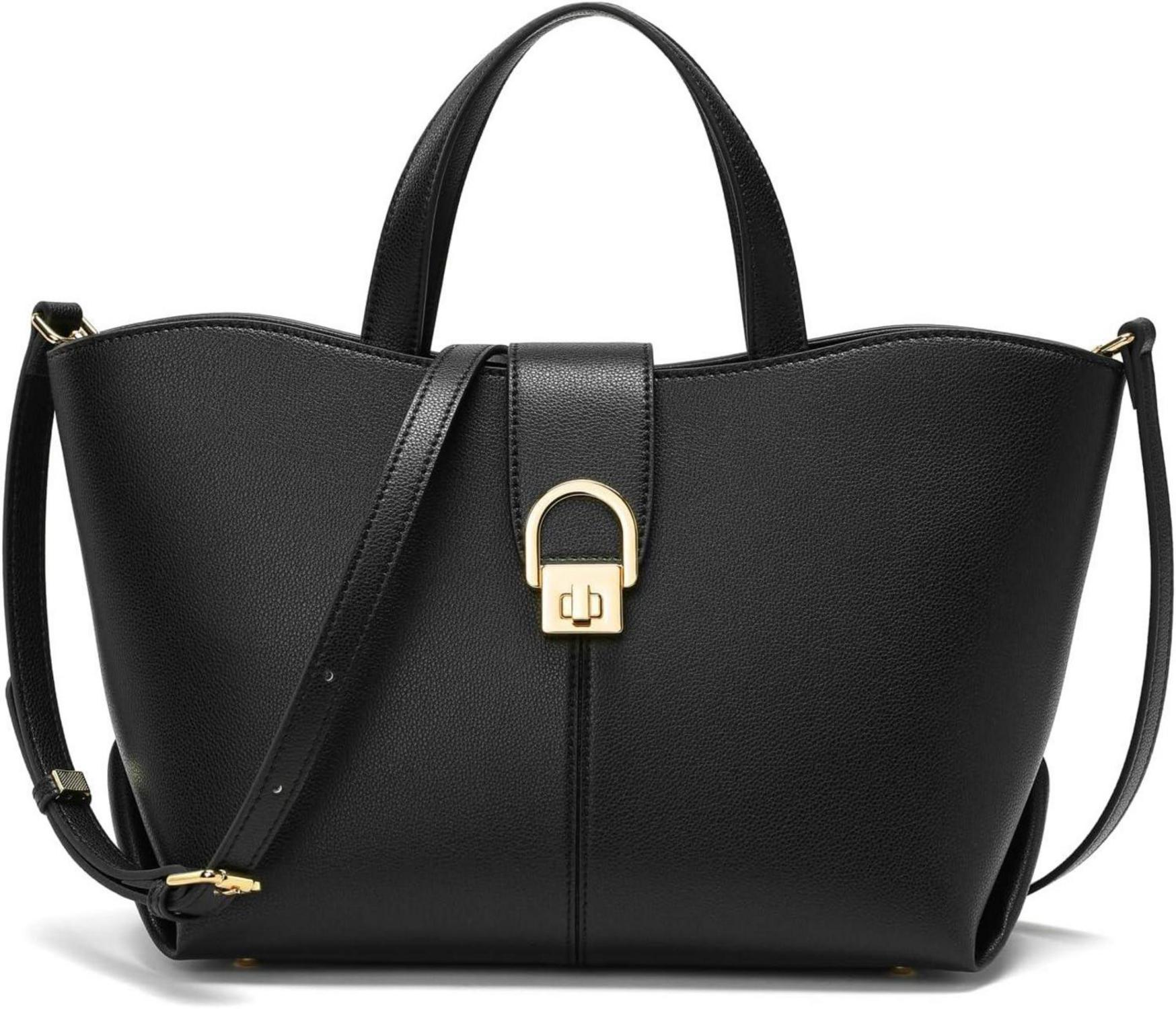 Handtasche Damen Leder Crossbody Bag Großes Fassungsvermögen