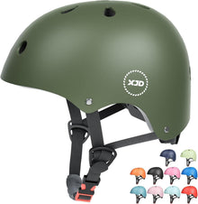 XJD Kinder Jugend Fahrradhelm CE-Zertifizierung Multisport Olivgrün