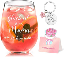 Joymaking Weinglas mit Gravur Glück Mama Muttertagsgeschenk