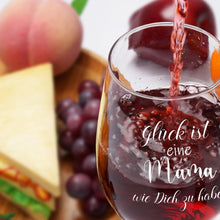 Personalisiertes 520ml Weinglas mit Gravur für Mama